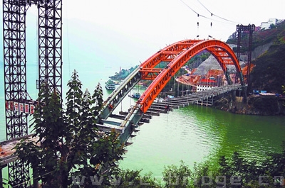 巫山新龙门大桥