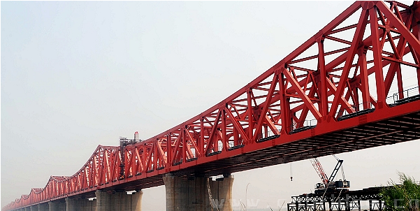 郑焦城际铁路黄河大桥施工进入关键阶段