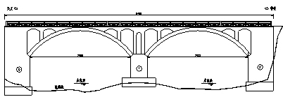 复合主拱圈加固双跨空腹式石拱桥应用与研究
