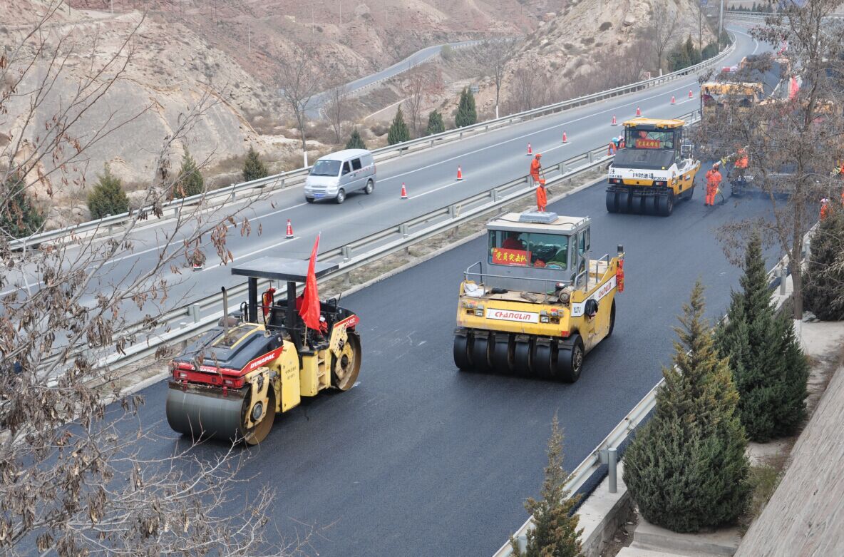 兰临高速公路二期养护维修工程完工