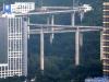 重庆现最高螺旋立交桥 72米空中行车刺激如坐过山车